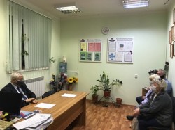 Депутат ВГД Петр Петрович Горчанюк провел приём граждан.