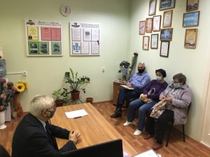 Депутат ВГД Петр Петрович Горчанюк провел приём граждан.