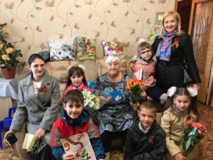 Депутат Петр Горчанюк поздравил тружеников тыла с праздником Победы - 9 Мая	