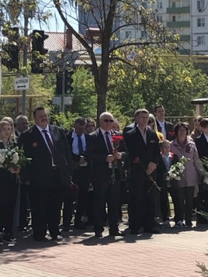 Депутат Пётр Горчанюк принял участие в возложении цветов посвящённом Дню Победы