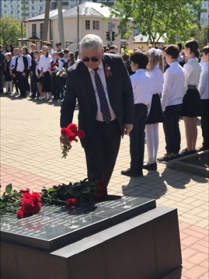 Депутат Пётр Горчанюк принял участие в возложении цветов посвящённом Дню Победы