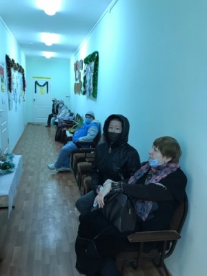 В третий раз в общественной приёмной депутата П.П.Горчанюка был развёрнут пункт вакцинации от COVID-19