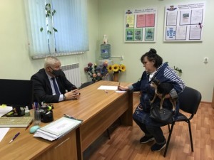 Депутат ВГД Петр Петрович Горчанюк провел приём граждан