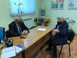 Депутат ВГД Петр Петрович Горчанюк провел приём граждан