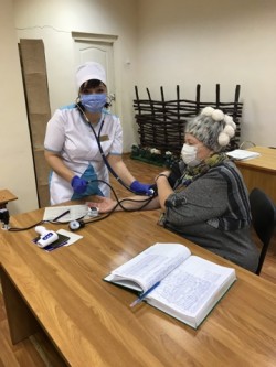 В четвёртый раз в приемной депутата П.П.Горчанюка был развёрнут пункт вакцинации от COVID-19