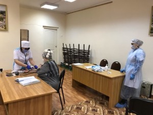 В четвёртый раз в приемной депутата П.П.Горчанюка был развёрнут пункт вакцинации от COVID-19