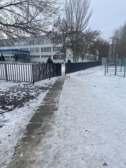 В 8 округе восстановлена дорога к школе