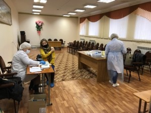 В 15 избирательном округе - пункт вакцинации от COVID-19