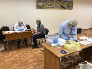 В 15 избирательном округе вакцинировали от COVID-19