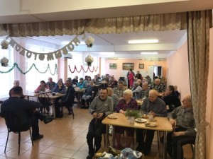 	При содействии депутата П.П.Горчанюка, с наступающим Новым годом  поздравили постояльцев Волгодонского пансионата для престарелых и инвалидов.