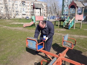 С почином! В округе № 4 прошел первый весенний субботник в 2023 году