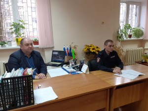 В округе № 4 прошла встреча жителей с участковым полиции