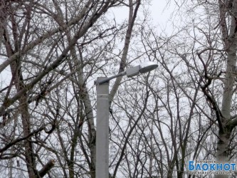 Программа внутриквартального освещения Волгодонска сорвана