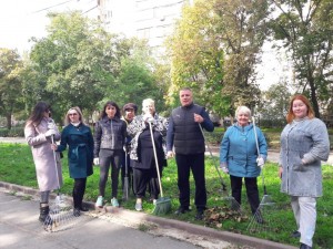 Субботник в микрорайоне 17