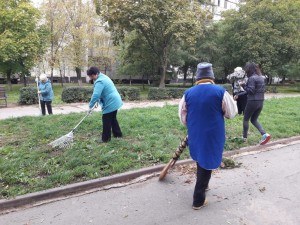 Субботник в микрорайоне 17