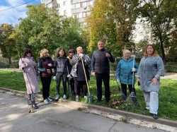 Субботник в микрорайоне 17