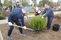 В Волгодонске прошел День древонасаждений