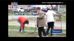 Субботник в 7 микрорайоне