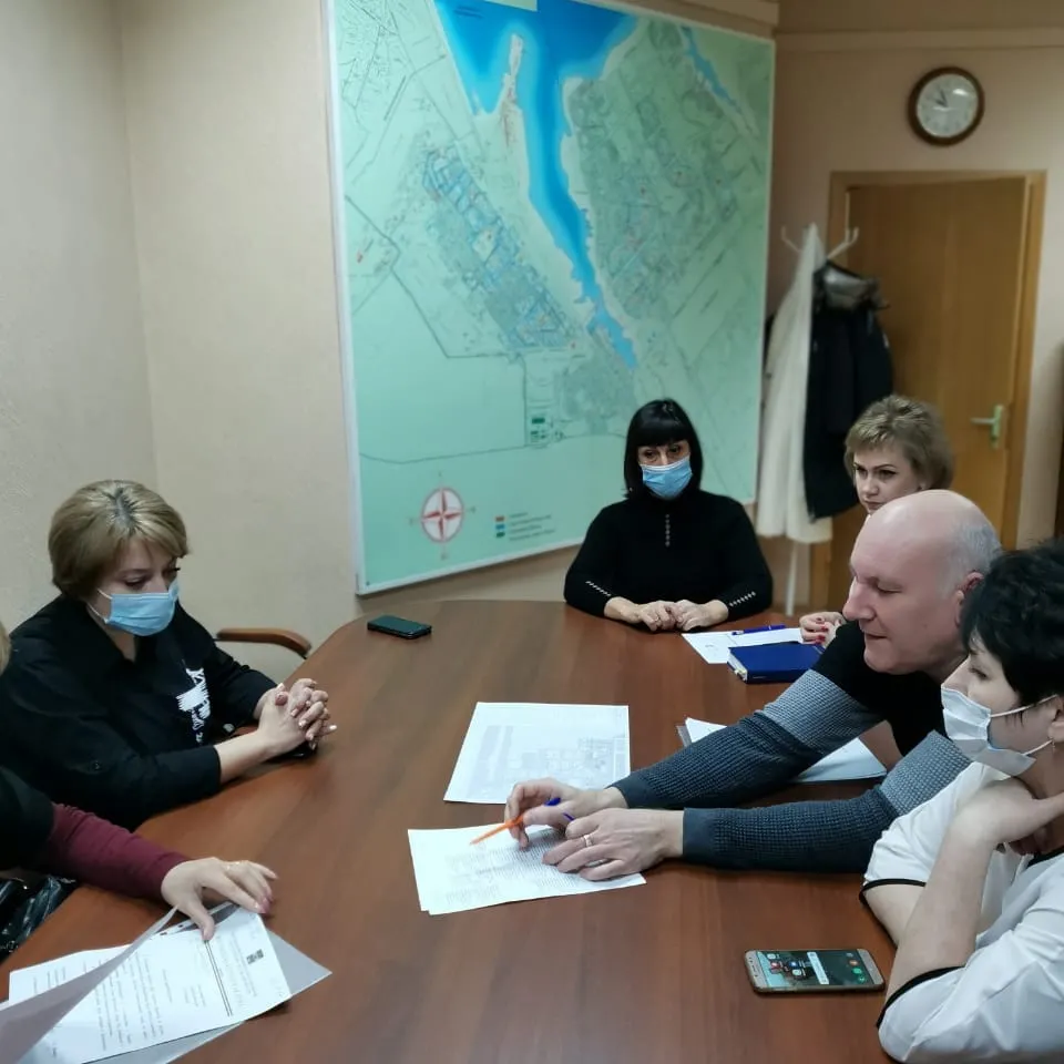 Совещание по строительству школы в 10 округе